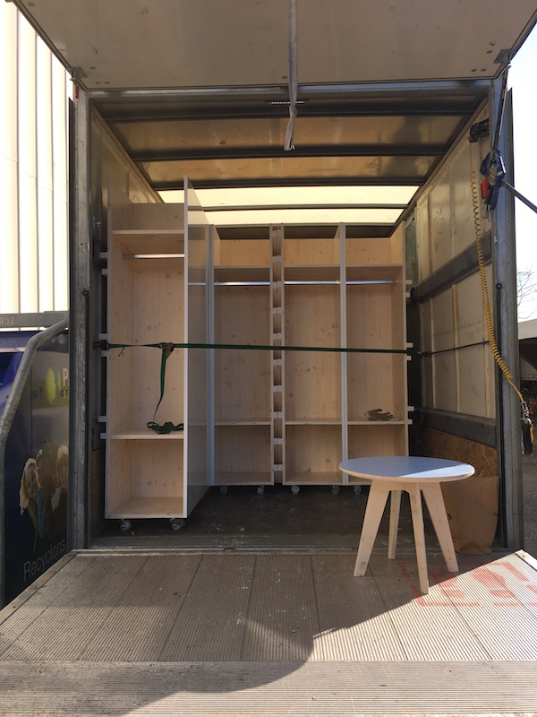 Agencement de bureaux EMH avec Atelier Emmaüs, Villeurbanne — Atelier Thomas Maincent