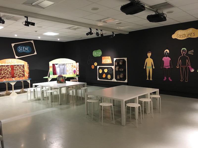 Décor « Opéra de papier », Centre Pompidou-Metz — Atelier Thomas Maincent