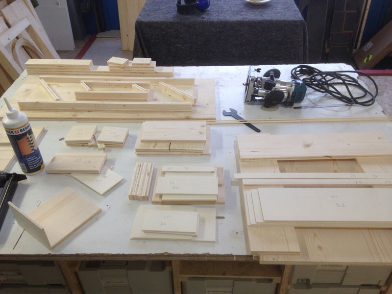 Décor du spectacle Désordre & Dérangement, Une Autre Carmen — Atelier Thomas Maincent